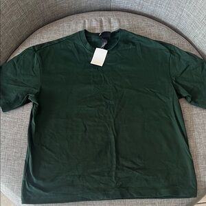 H&M Dark Green Short Sleeve Tee